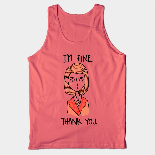 Margot Tenenbaum Tank Top by papatdesign